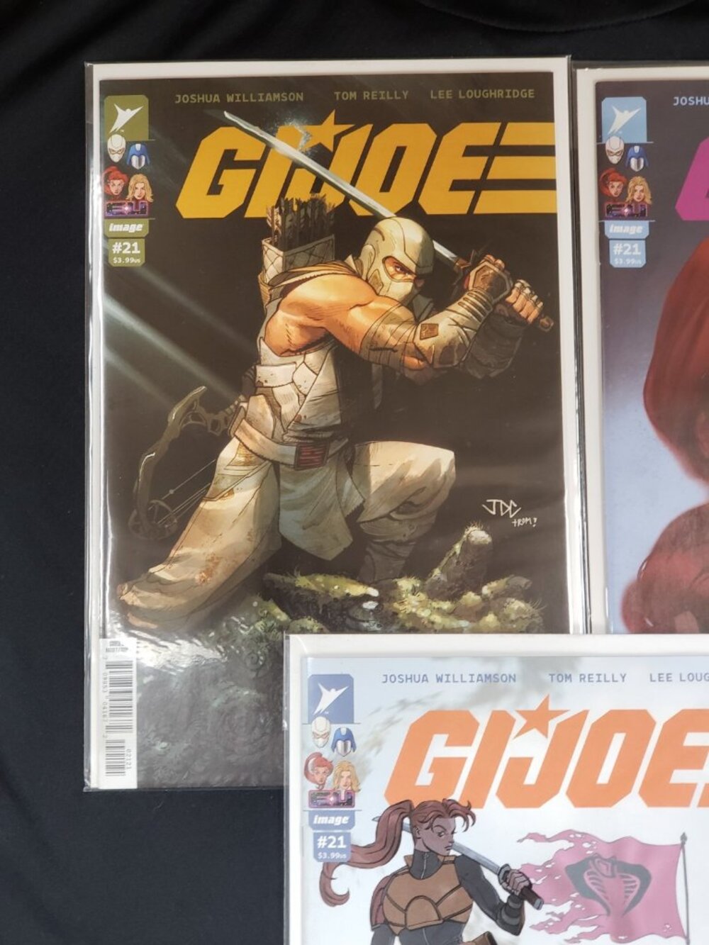 G.I. Joe # 21 Prestige 4 Book Set A B C Variants Incentive 1:25 Tonci Zonjic - Picture 6 of 10
